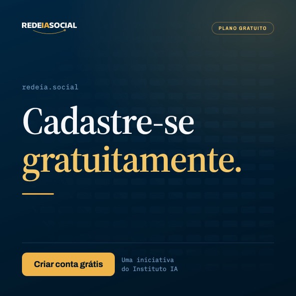 Cadastre-se gratuitamente na Rede IA Social